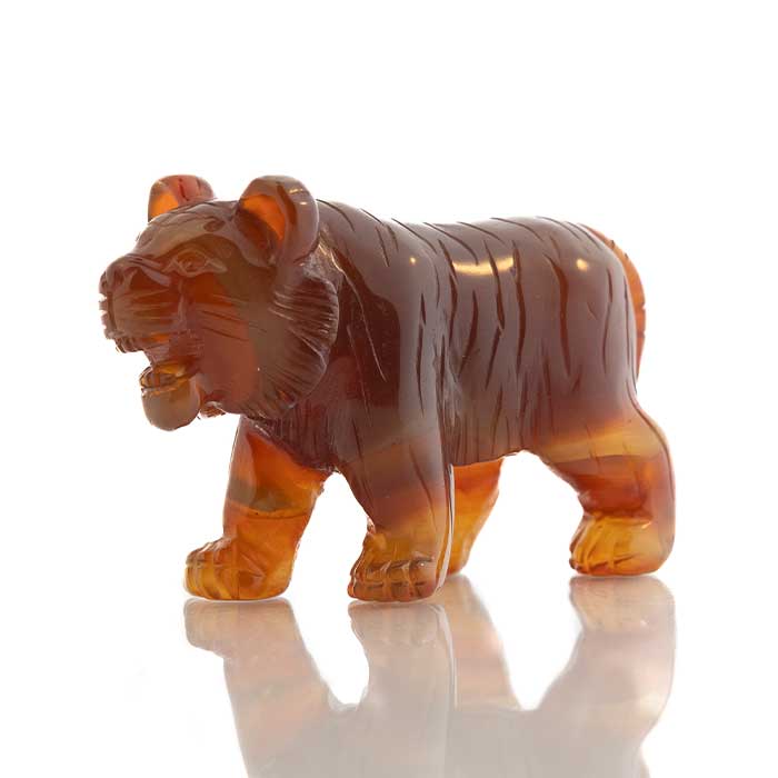 Rā Agate Tiger Carving – Ra The Studio