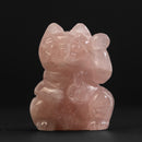 Rose Quartz Cat