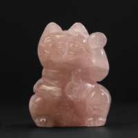 Rose Quartz Cat
