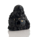 Black Tourmaline Laughing Buddha