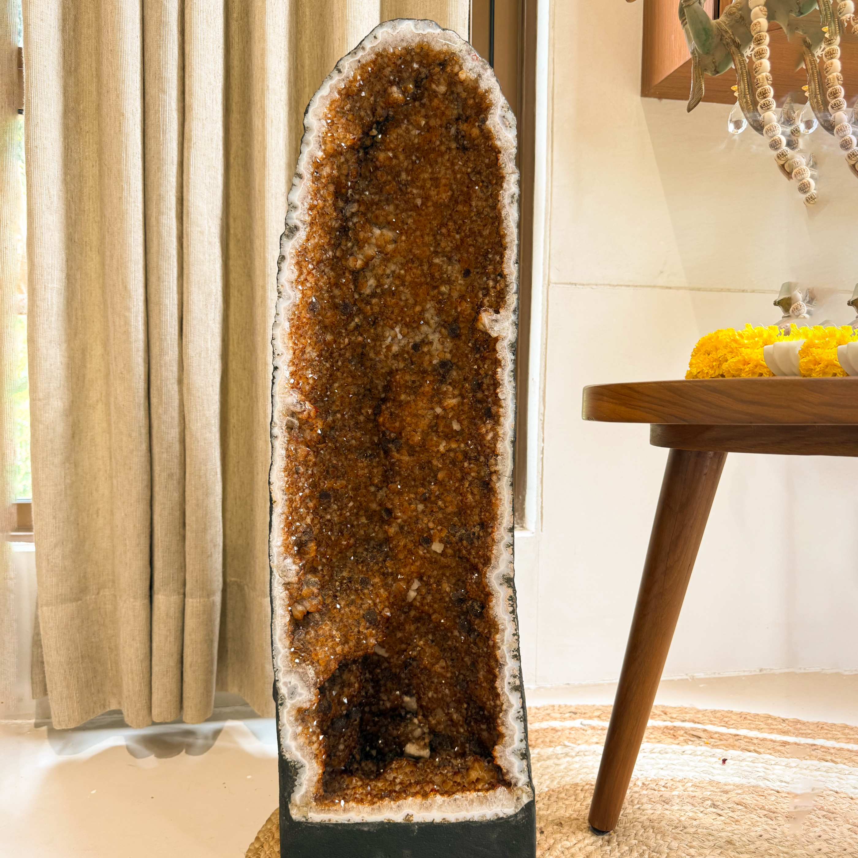 Rā Citrine Geode
