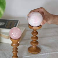 Rā Rose Quartz Sphere